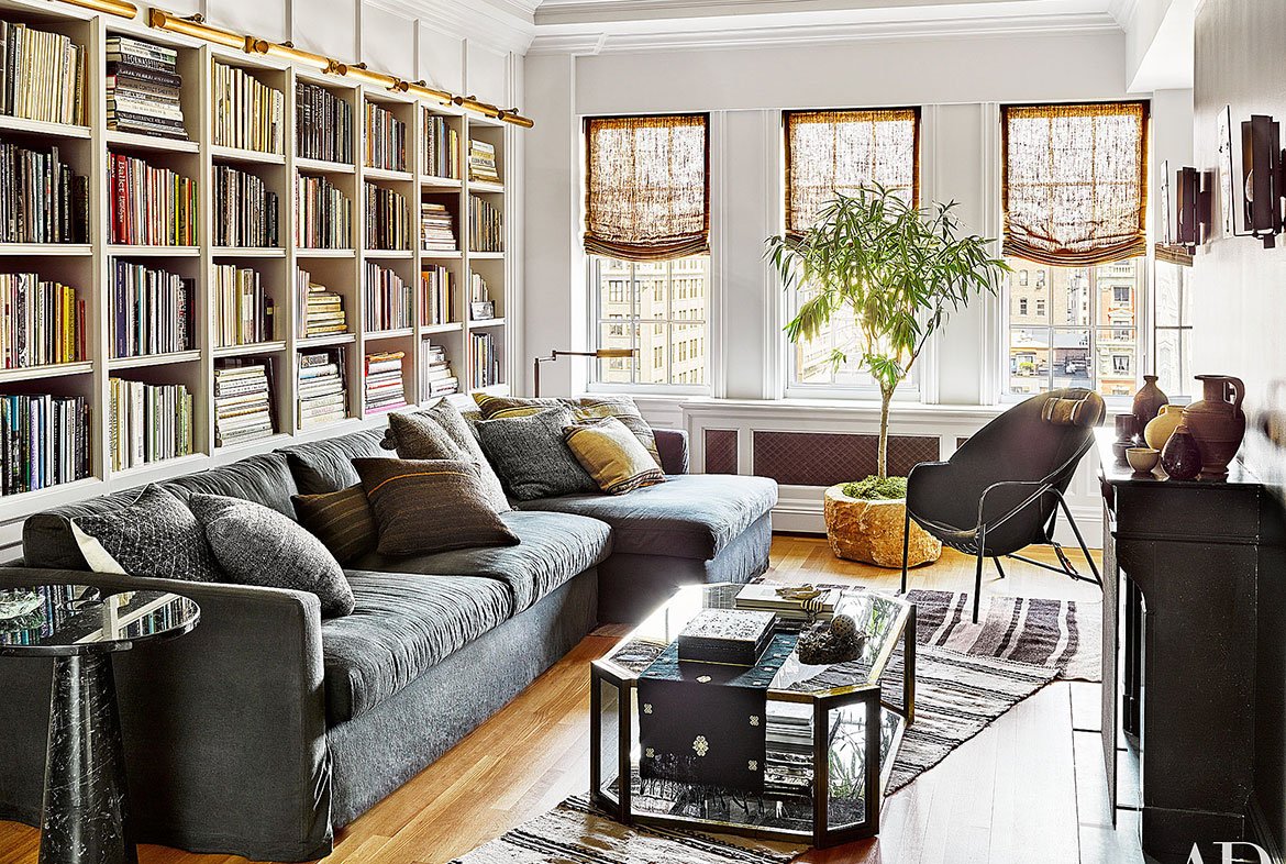 Luxury apartment bay view